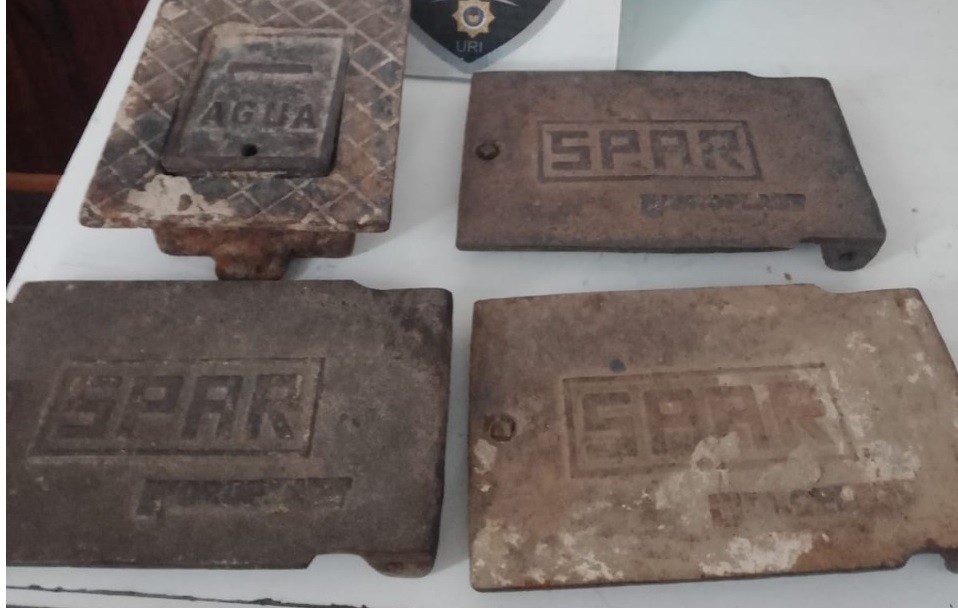 Insólito: atraparon a un hombre que robaba las tapas de los medidores de agua | Policiales