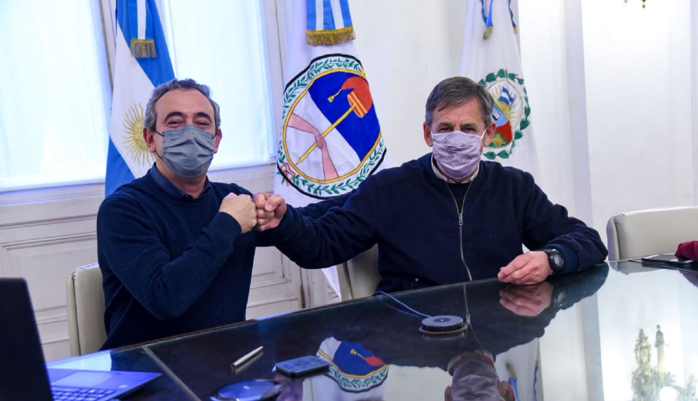 Transporte público: Jatón recibe a Javkin y a legisladores nacionales | Noticias