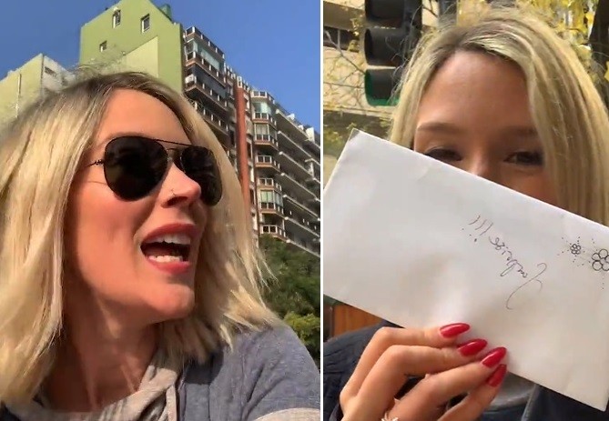 Joss Stone salió a pasear por CABA y escondió tickets de regalo para su show | Espectaculos