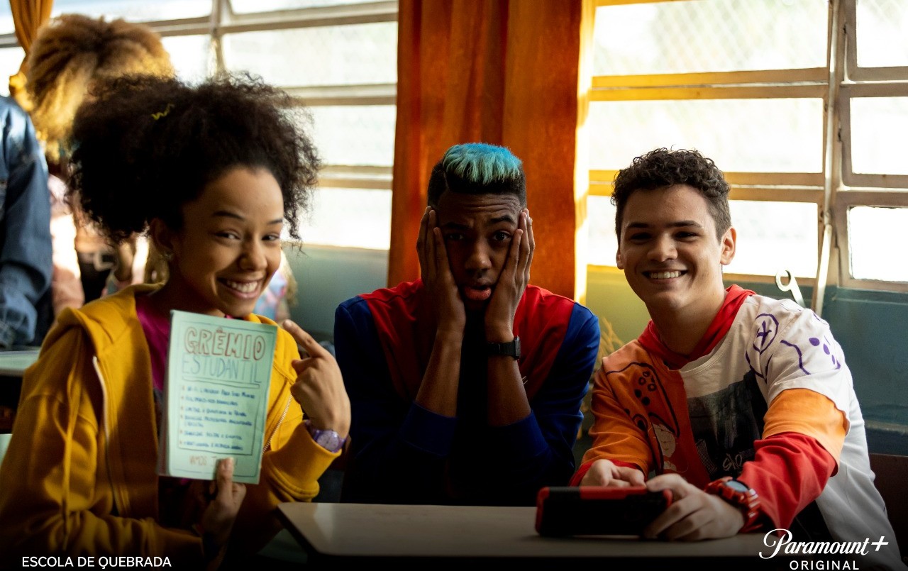 Paramount + inició en Brasil el rodaje de su nueva película original Escola de Quebrada | Espectaculos