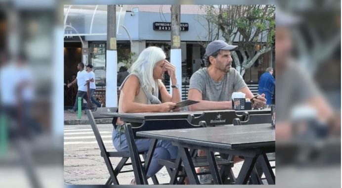 Descubren a Juan Darthés en un bar de Río de Janeiro: la foto del gesto de su esposa que se hizo viral | Nacionales