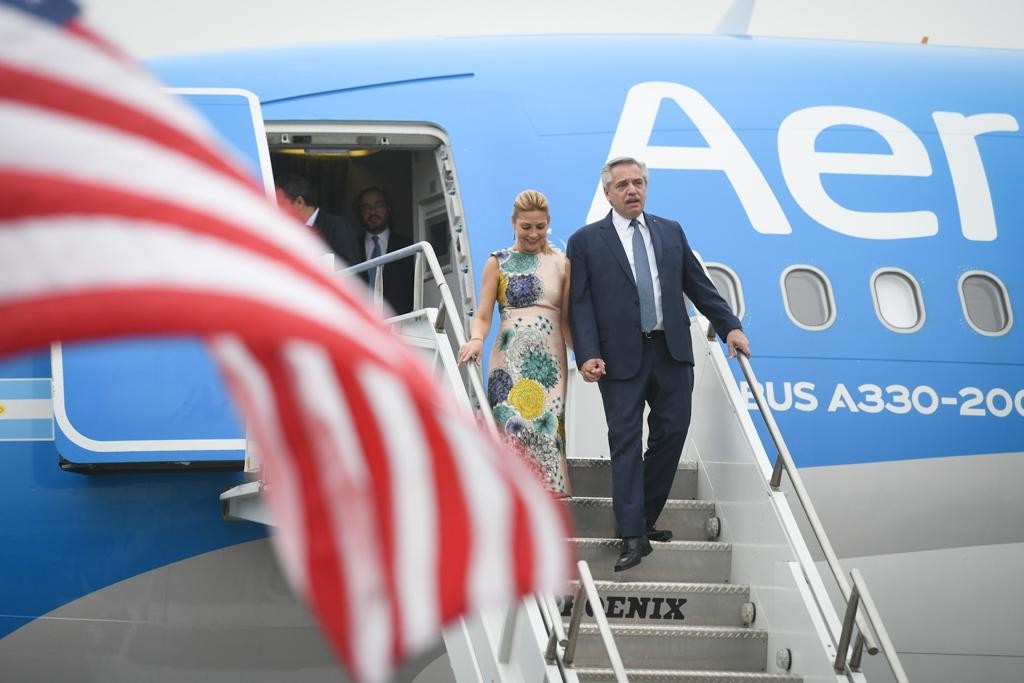 Fernández llegó a Estados Unidos para participar de la IX Cumbre de las Américas | Información General