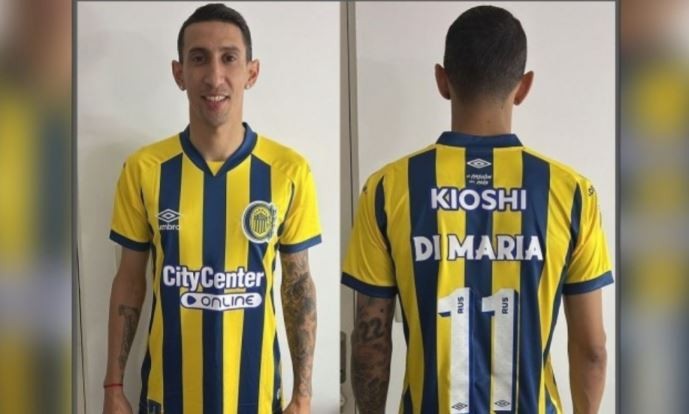 Di María posó con la camiseta de Rosario Central y causó furor en las redes | Deportes