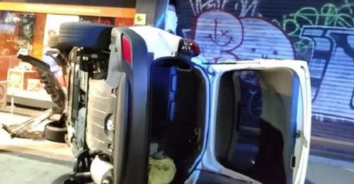 Conducía con más del doble de alcohol en sangre de lo permitido y terminó incrustada en una perfumería de Palermo | Nacionales