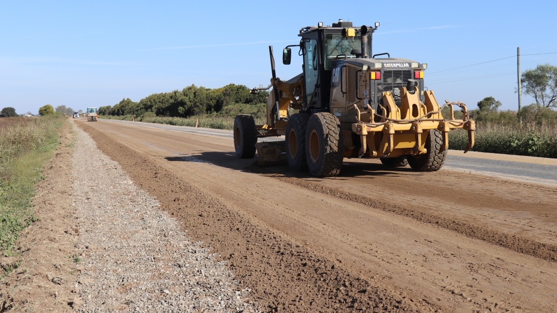 Ya se ejecutó un 42% de la repavimentación de la ruta 10 | Noticias
