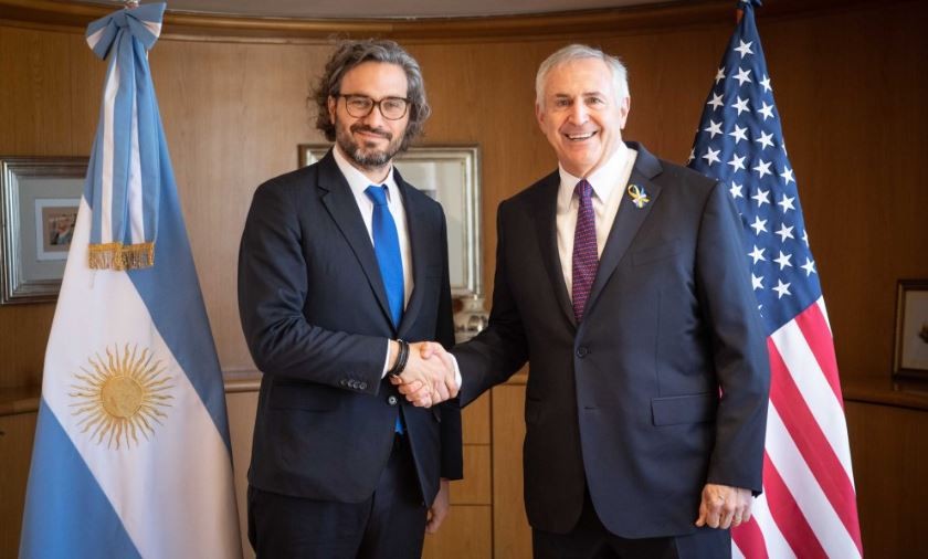 Cafiero se reunió con el embajador Marc Stanley para trabajar en la agenda del encuentro entre Fernández y Biden | Nacionales