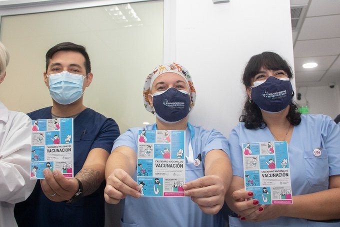 El viernes llegan al país 2,7 millones de vacunas para inocular contra el Covid a menores de entre 6 meses y 3 años | Nacionales