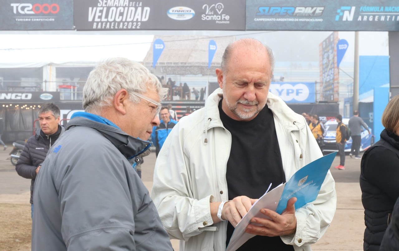 El gobernador participó de la Semana de la Velocidad en Rafaela | Información General