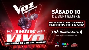 La Voz Argentina, el show en vivo: ya se encuentran a la venta las entradas | Espectaculos