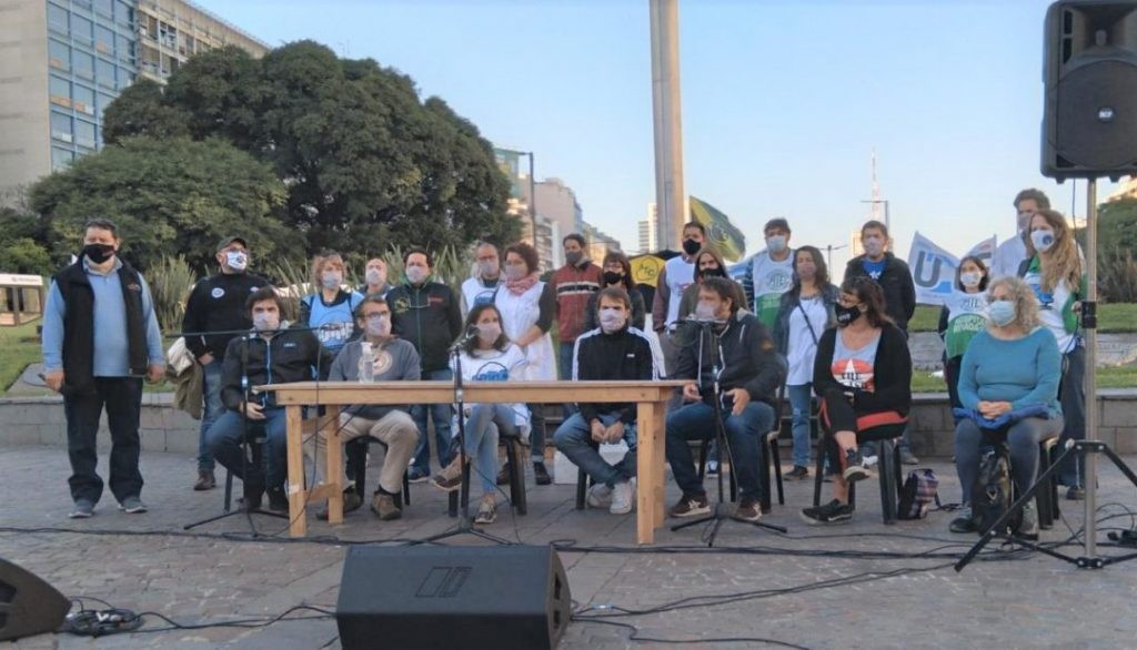 Asamblea en el Obelisco por el salario universal | Nacionales