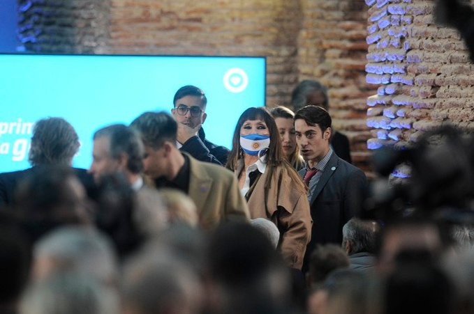 Moria, presente en la jura de Massa como ministro | Nacionales