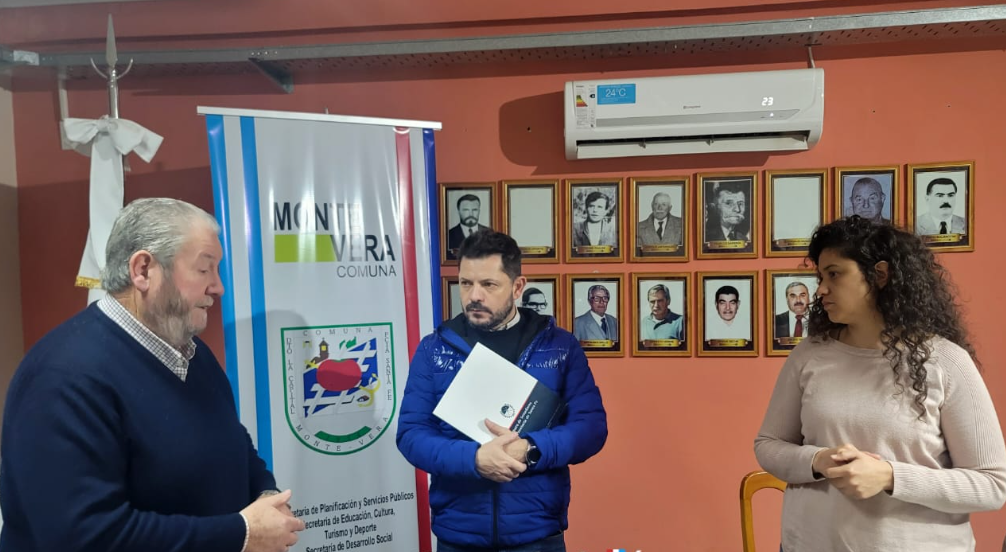 Castelló presentó un proyecto para declarar ciudad a Monte Vera | Legislativas