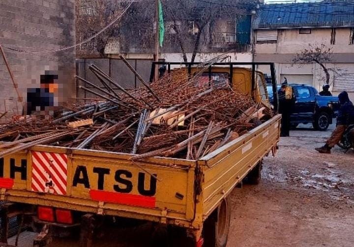 Siete personas fueron detenidas por robar en una obra en construcción | Noticias