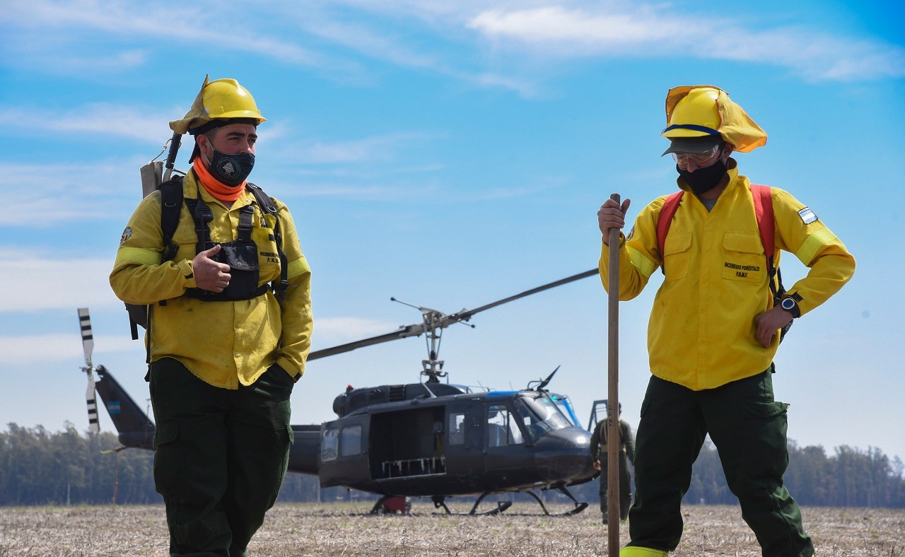 Incendios: positivo control de los focos ígneos frente al Gran Rosario | Noticias