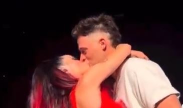 Lali besó a Santi Maratea y cumplieron su promesa | Espectaculos