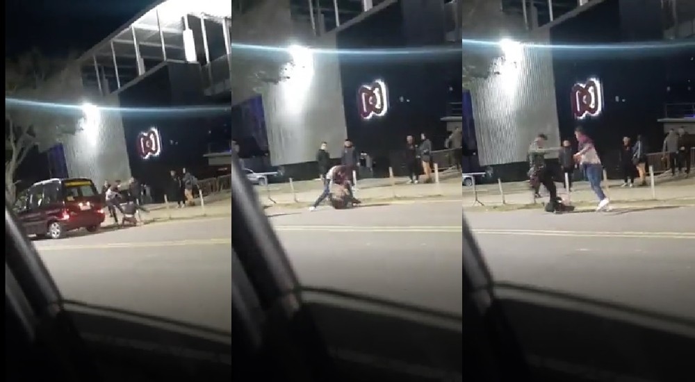 Video: brutal golpiza a un joven a la salida de un boliche | Noticias