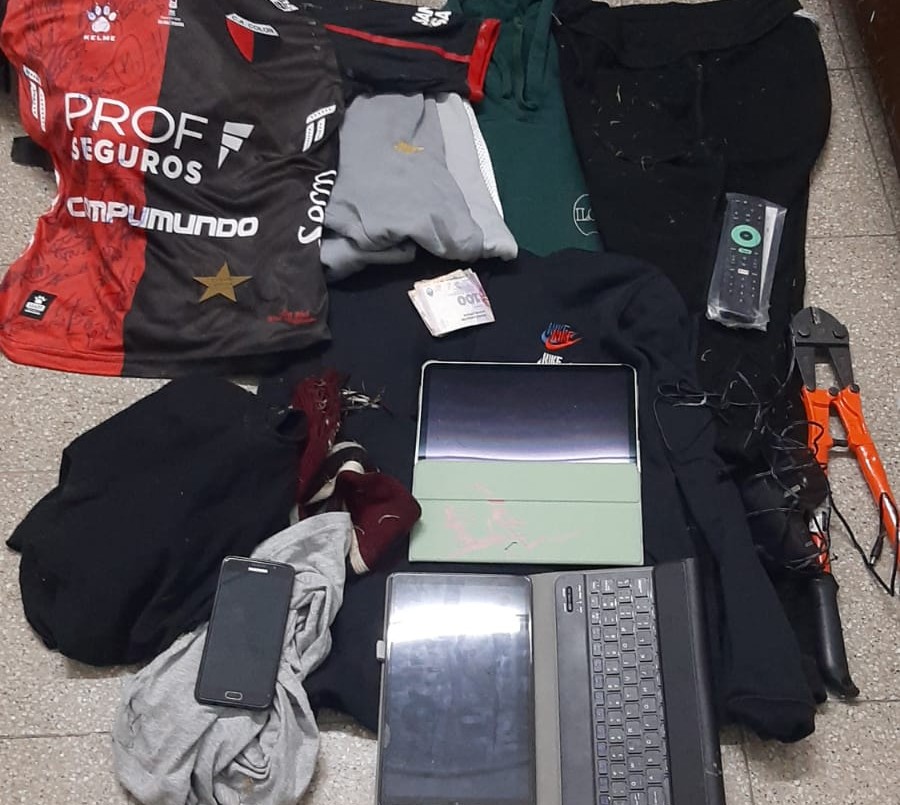 El jugador de Colón Eric Meza sufrió una entradera en horas de la madrugada | Noticias