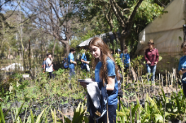 Instituciones Verdes: Alumnos de secundaria recorrieron el Jardín Botánico | Información General