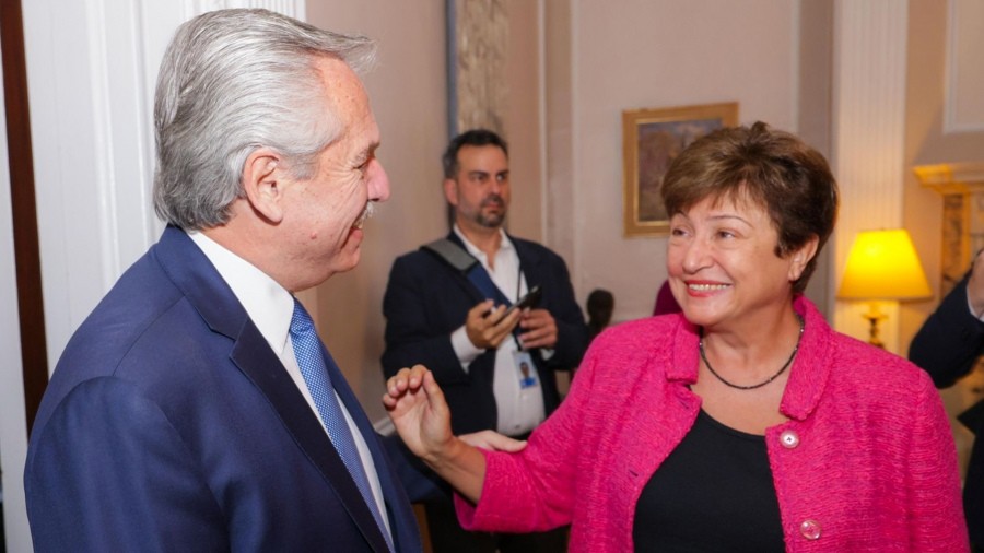 Kristalina Georgieva se reunió con Alberto Fernández y elogió el programa económico | Nacionales