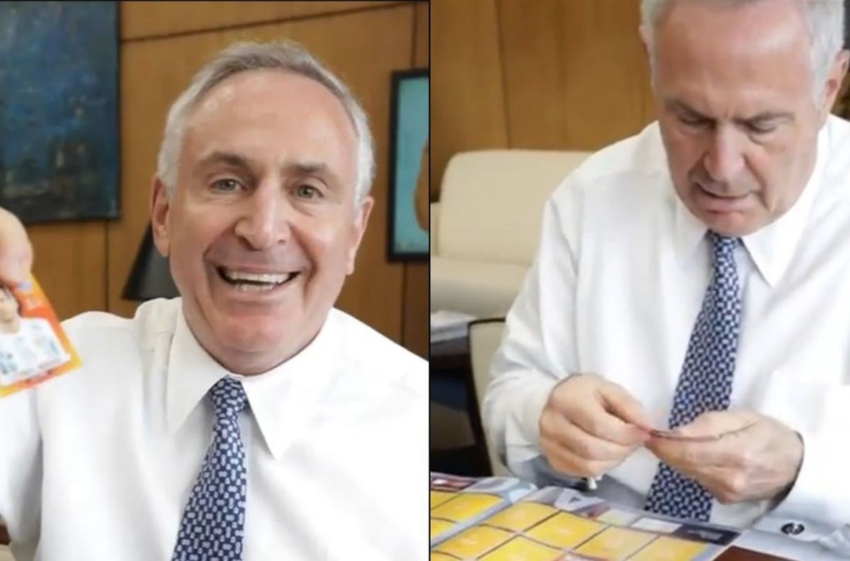 El embajador de EEUU consiguió la figurita de Messi y mostró su reacción en redes | Redes