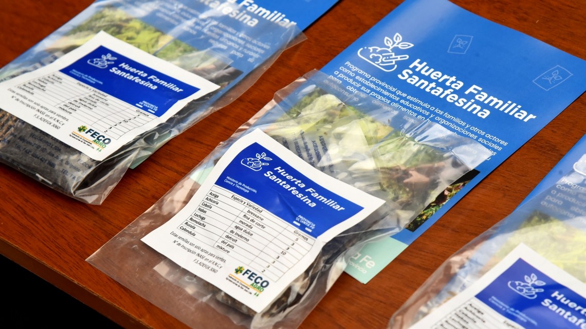 Huerta Familiar Santafesina: Comienza la inscripción para obtener el kit de semillas de la temporada primavera-verano | Información General