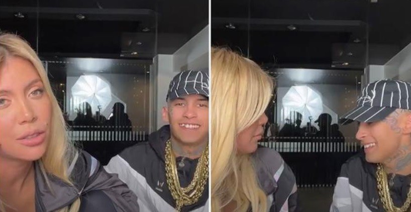 Wanda Nara compartió un vivo con L-Gante y se refirió a los rumores de embarazo | Espectaculos