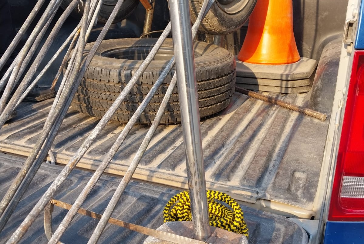 Robaban hierros del puente Carretero y fueron detenidos | Noticias