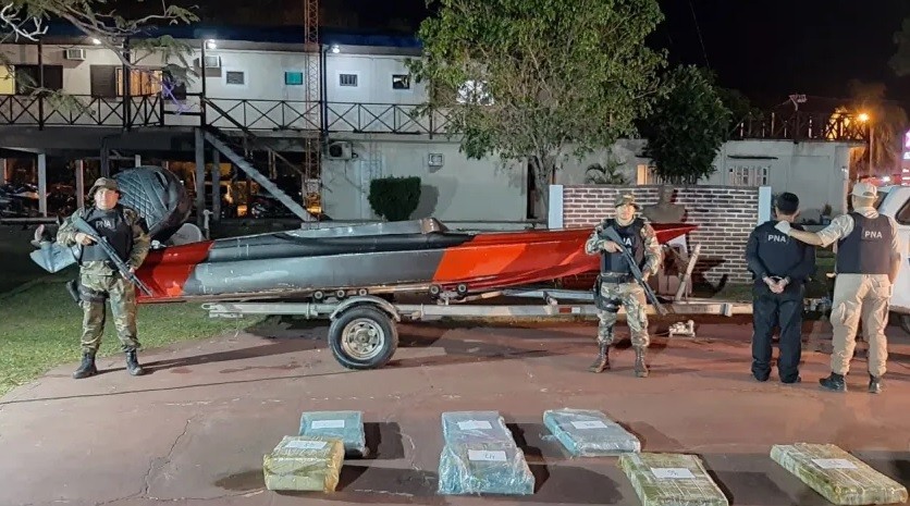 Lo detuvieron con más de una tonelada de marihuana en el barco | Nacionales