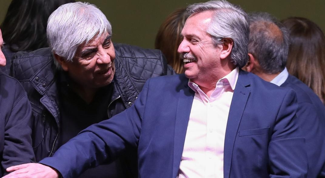 "Lo apoyo para la reelección": el respaldo de Hugo Moyano a Alberto Fernández | Nacionales