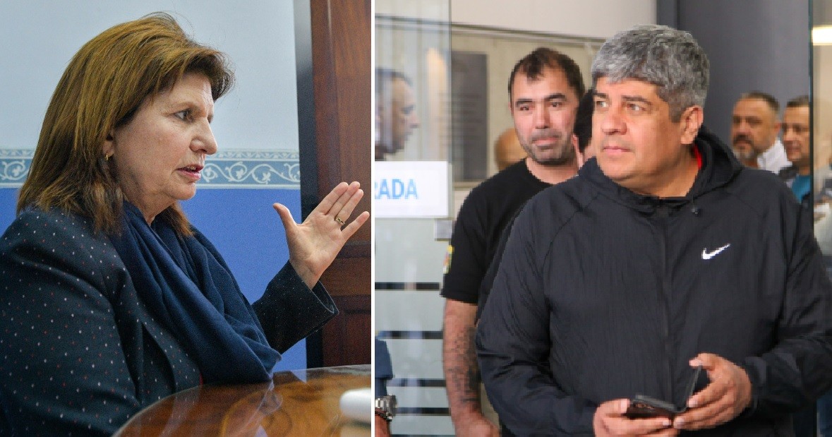 Patricia Bullrich cruzó a Pablo Moyano: "En mi Gobierno, si violás la ley, vas preso" | Nacionales