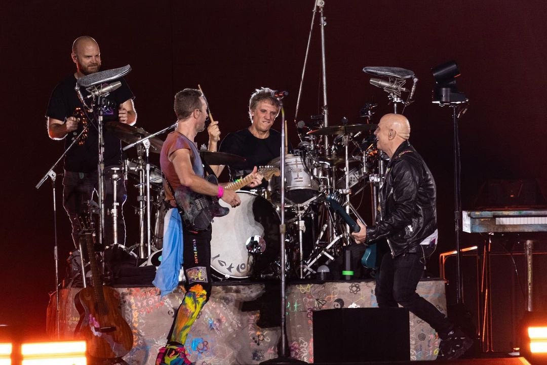 Zeta Bosio y Charly Alberti tocaron con Coldplay e hicieron vibrar el Monumental | Espectaculos