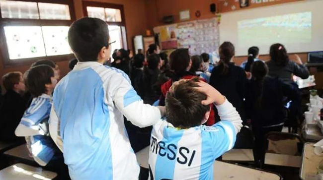 Se podrá ver el Mundial en las escuelas pero trabajando contenidos | Noticias