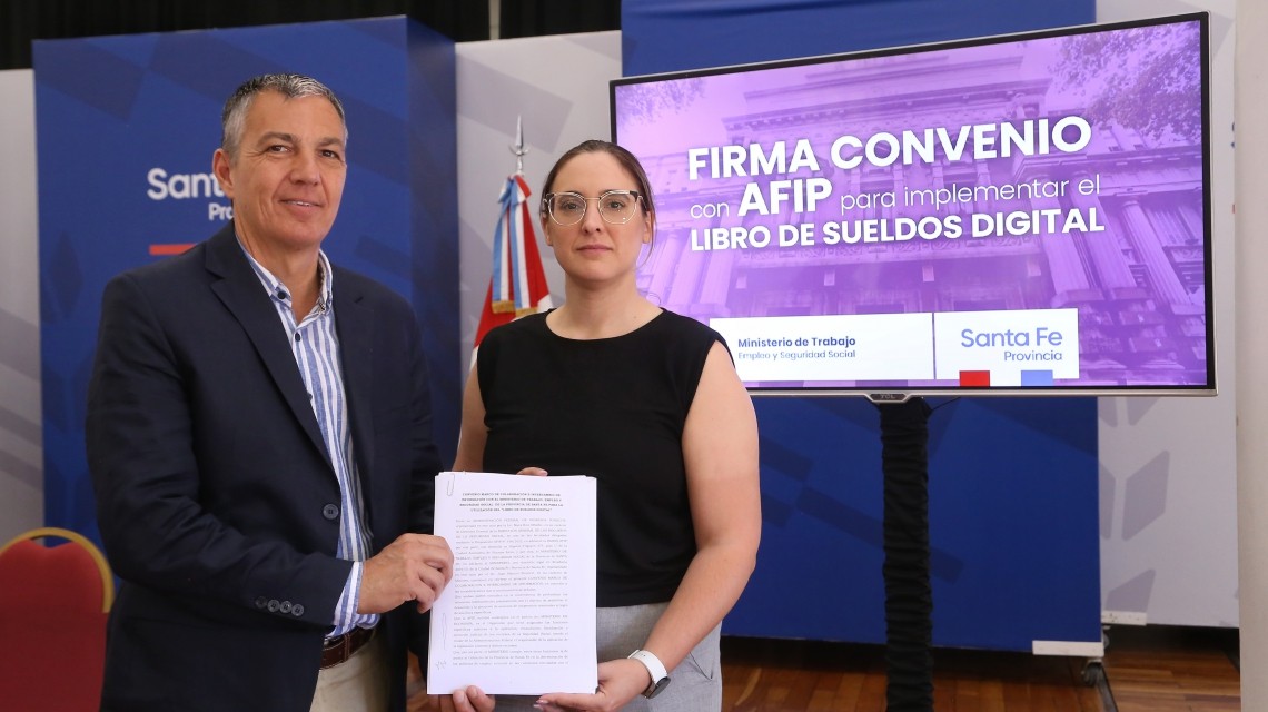 Contra el trabajo informal acordaron la implementación del Libro de Sueldos Digital | Noticias