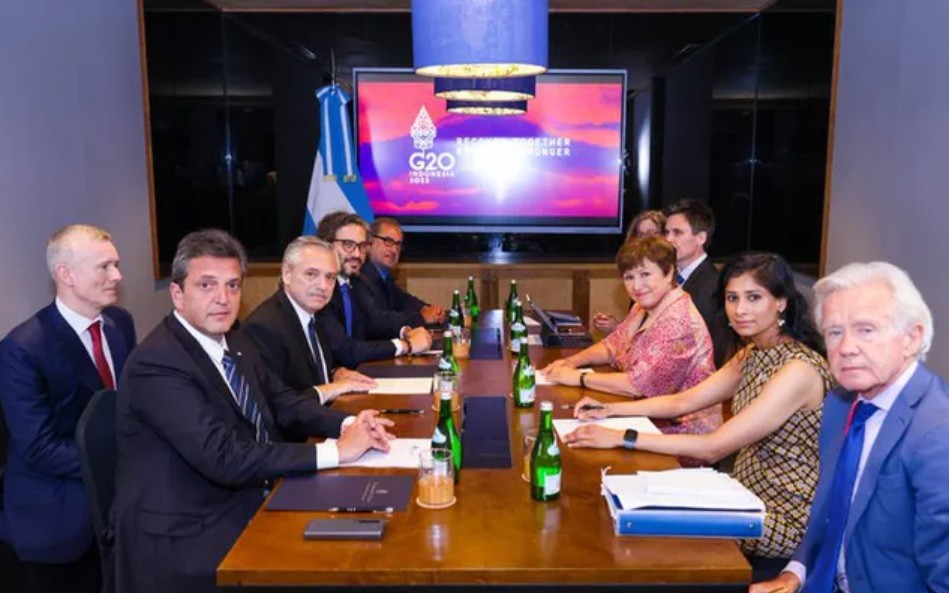 Alberto Fernández y Sergio Massa están reunidos con Kristalina Georgieva | Nacionales
