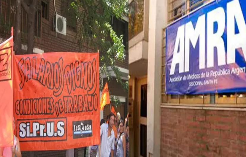 Paran hoy los profesionales de la salud nucleados en AMRA y Siprus | Noticias