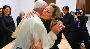 Fabiola Yañez visitó al Papa | Nacionales