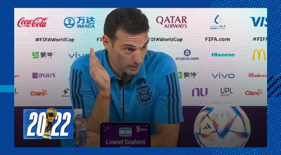 Scaloni no descartó "alguna variante" pero aclaró: "No vamos a cambiar la manera de jugar" | Deportes