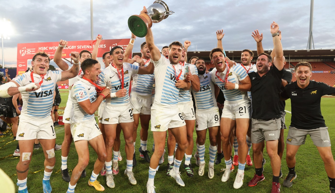 Los Pumas Seven vencieron a los All Blacks y se coronaron de manera épica en Hamilton | Deportes