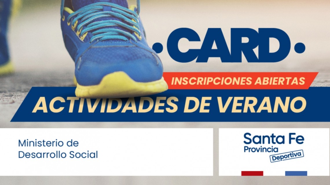 Se encuentran abiertas las inscripciones para realizar actividades deportivas en el CARD de la ciudad de Santa Fe | Deportes