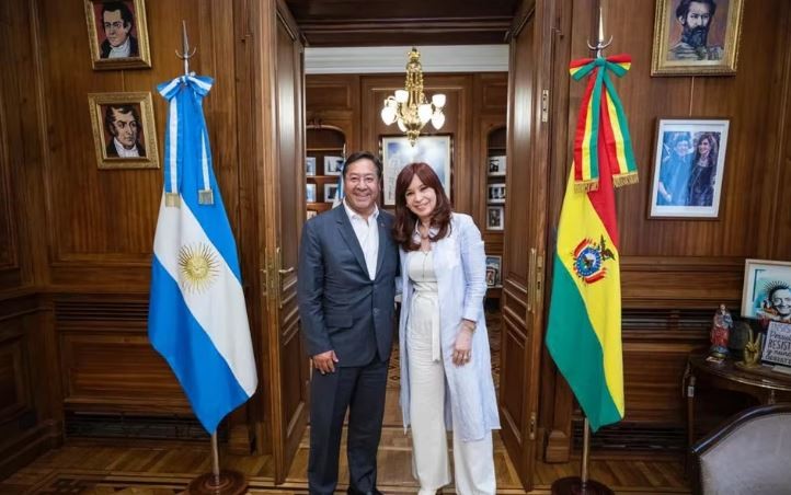 Cristina Kirchner recibió en el Senado a Luis Arce y a Gustavo Petro | Nacionales