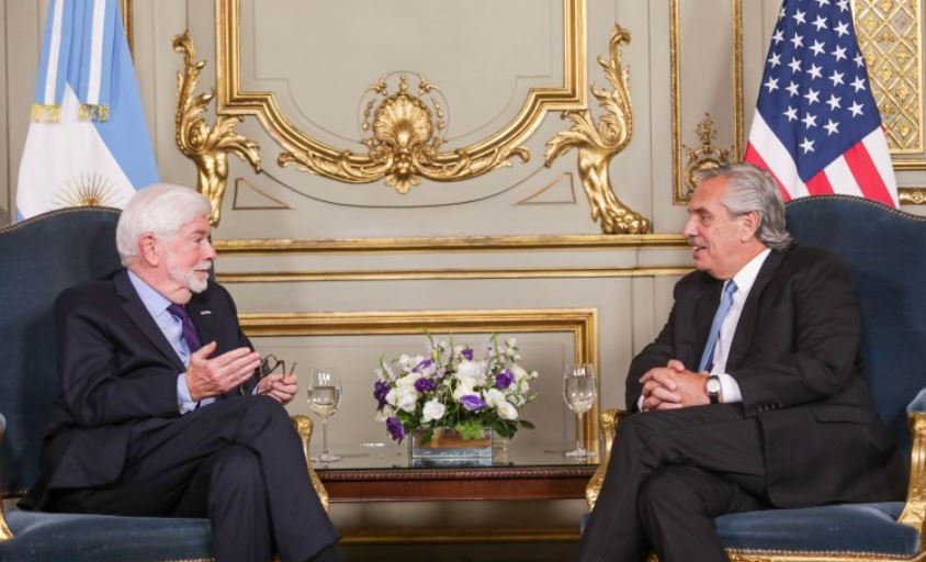 Alberto Fernández se reunió con el enviado de Biden: "Estados Unidos es un socio fundamental" | Nacionales