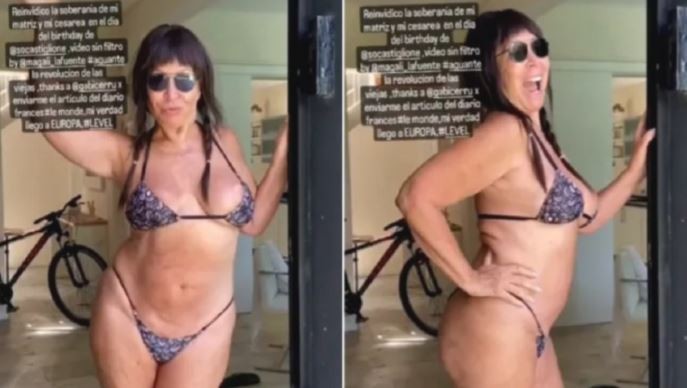 Moria Casán bailó en bikini: “Es la revolución de las viejas” | Espectaculos