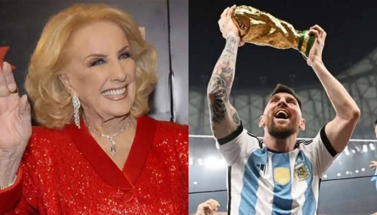 Mirtha Legrand subastó la camiseta autografiada por Messi y recaudó más de 11 millones de pesos | Espectaculos