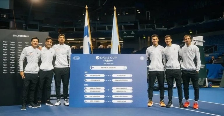 Copa Davis: Argentina abre la serie ante Finlandia para meterse en los Qualifiers 2023 | Deportes