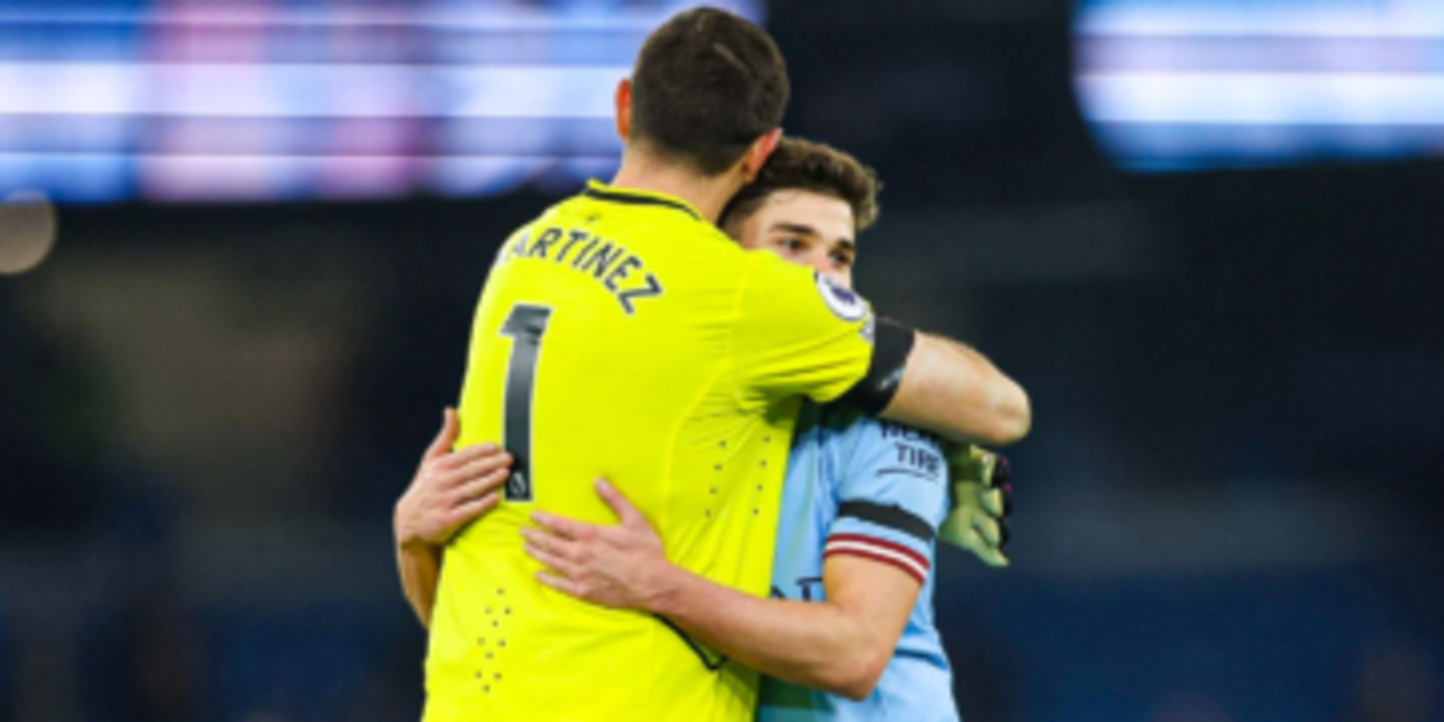 El Manchester City de Julián Álvarez superó al Aston Villa del "Dibu" Martínez | Deportes