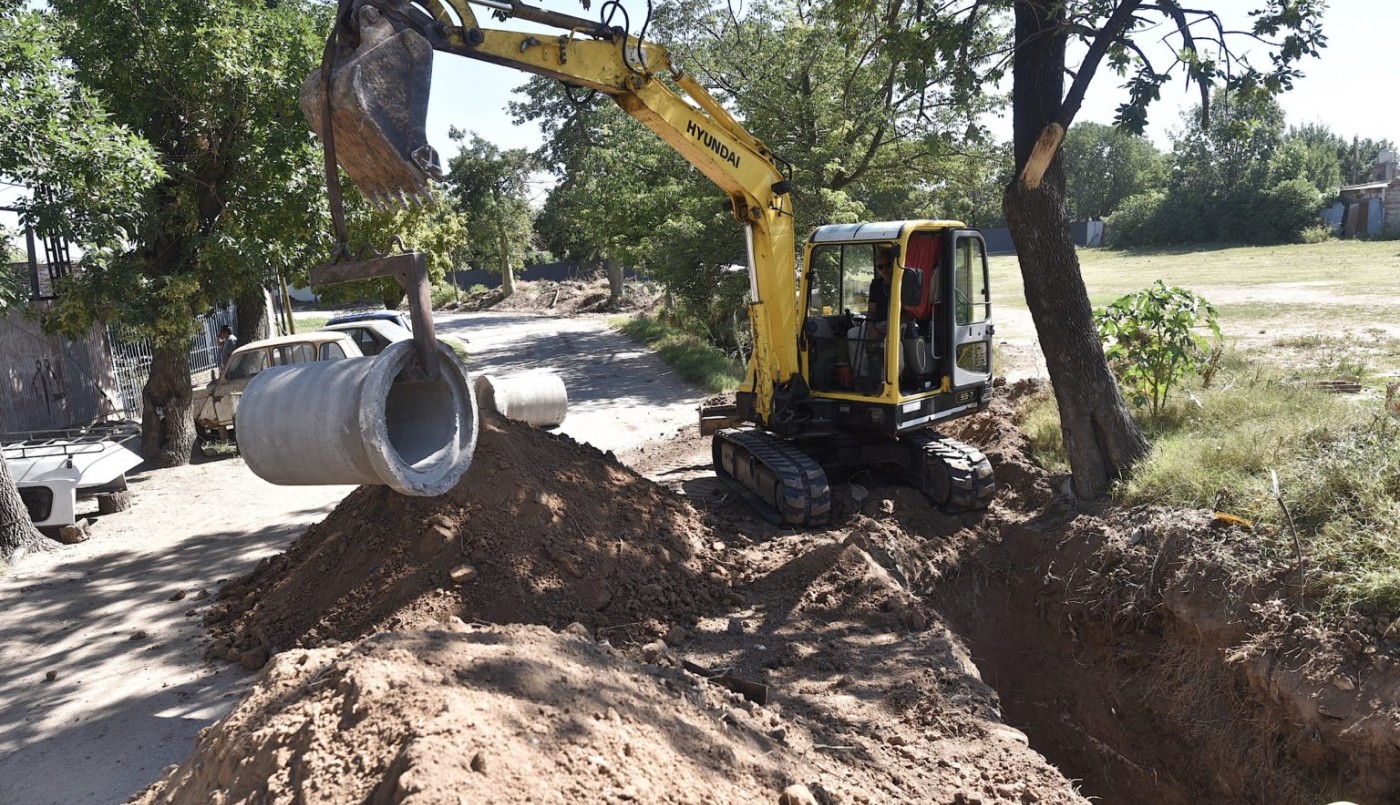 Se realizan trabajos en desagües pluviales de barrio Cabal | Noticias