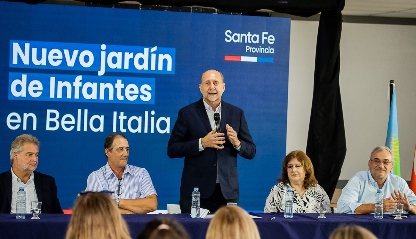 Perotti encabezó la licitación para la construcción de un Jardín de Infantes en Bella Italia | Noticias