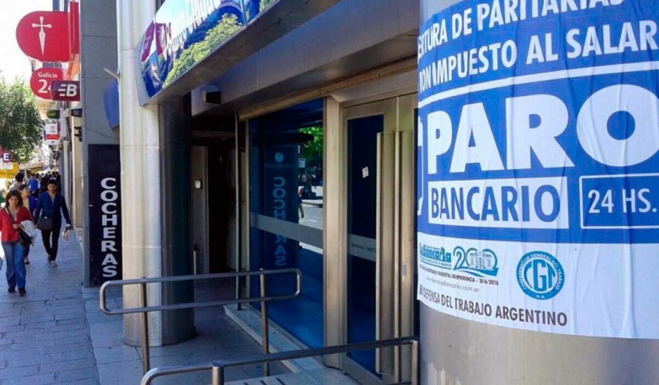 Paro bancario: el Ministerio de Trabajo dictó la conciliación obligatoria | Noticias