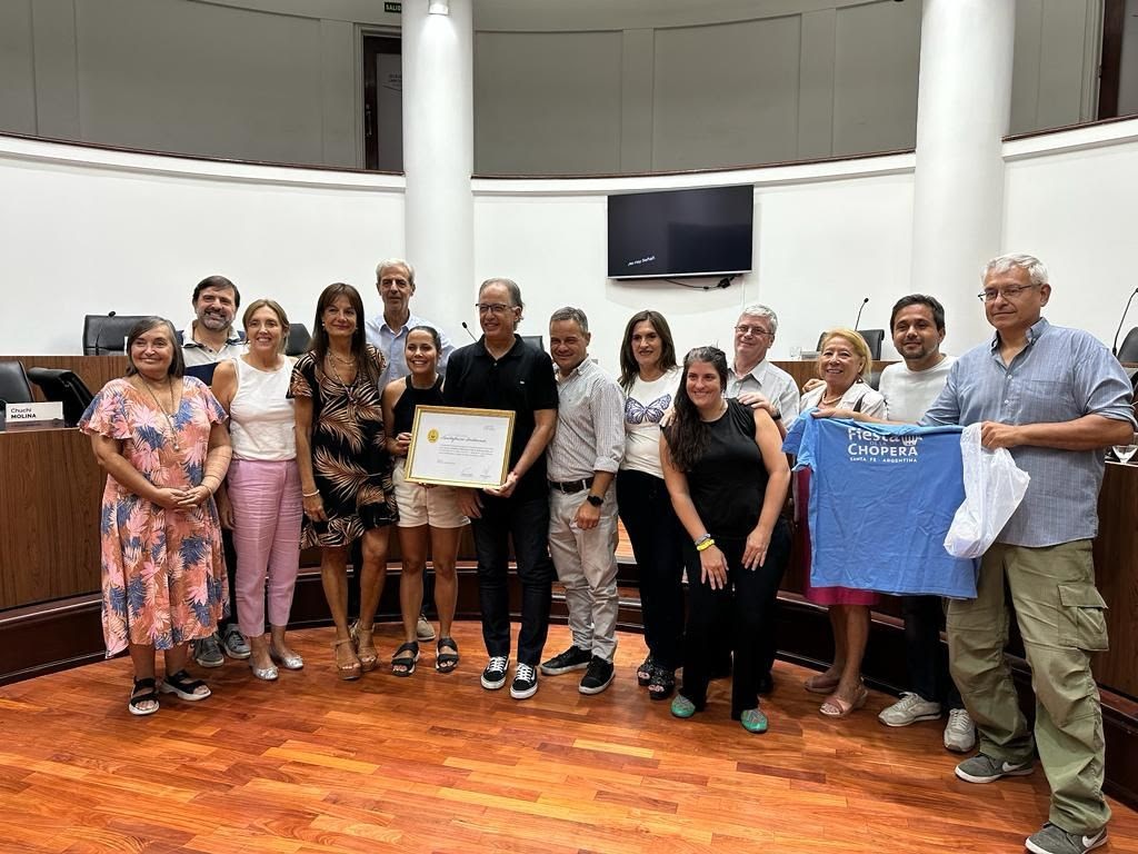 El cervecero Gabriel Andruszczyszyn fue reconocido como "Santafesino destacado" | Legislativas