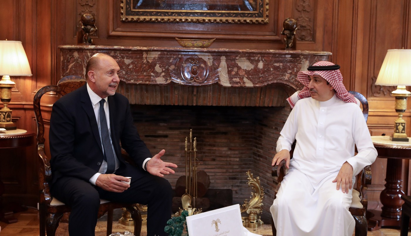 Omar Perotti mantuvo una reunión de trabajo con el embajador de Arabia Saudita | Noticias